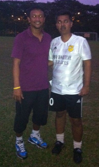 Me and Fandi Ahmad